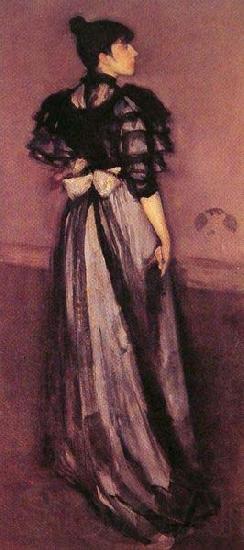 James Abbott Mcneill Whistler Mother of pearl and silver Spain oil painting art